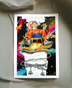 Original Artpiece - No Mad - Little Boy #30 - 50x70cm